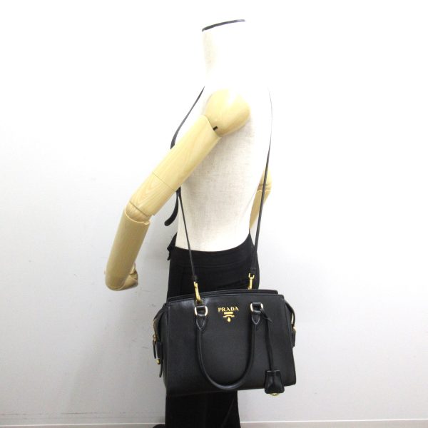 2101217842976 5 Prada 2 way shoulder bag Black