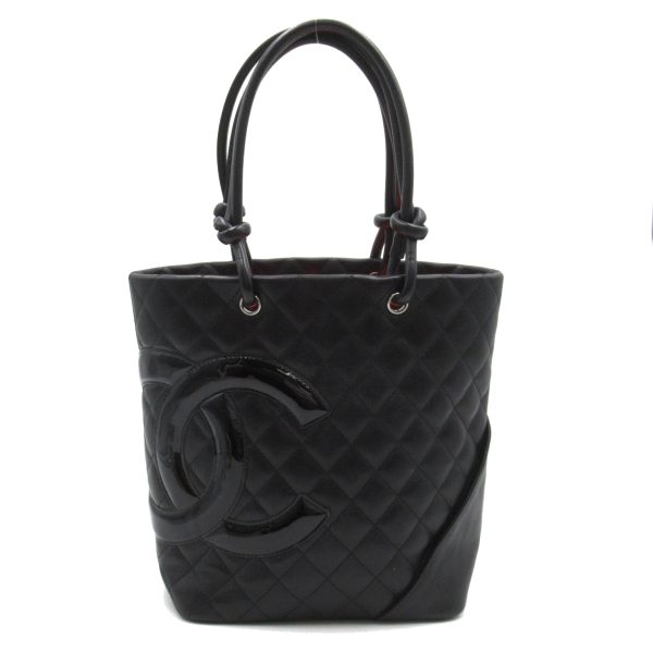 2101217845878 1 Chanel Cambon Line Medium Tote Bag Black