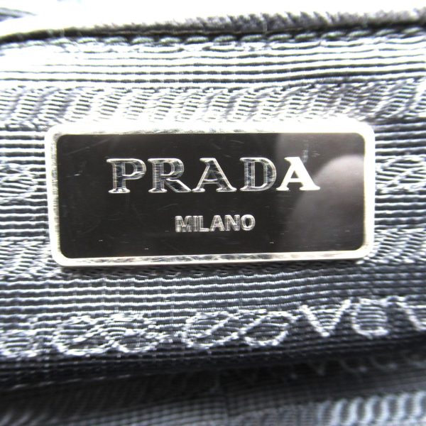 2101217849456 8 PRADA 2 Way Tote Bag Nylon Leather Mens Womens Black