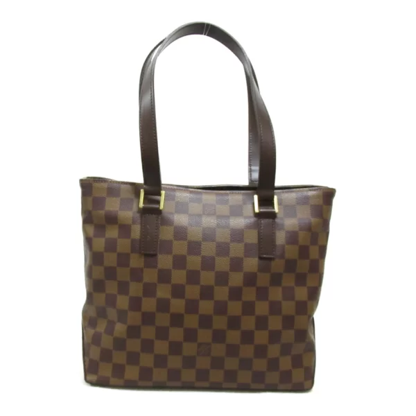 2101217849463 2 Louis Vuitton Cabas Piano Canvas Tote Bag Brown