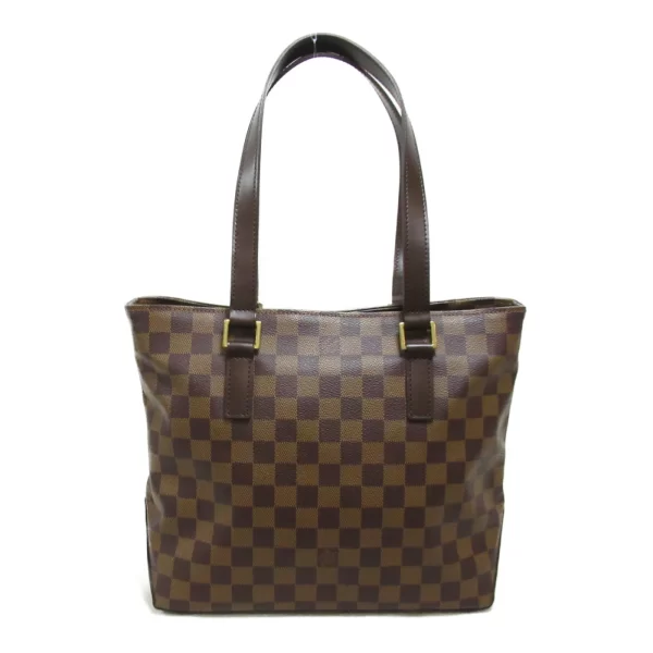 2101217849463 3 Louis Vuitton Cabas Piano Canvas Tote Bag Brown