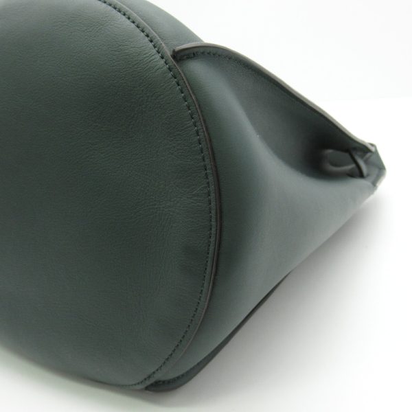 2101217849999 7 Celine Leather Big Bag Bucket Shoulder Bag Green