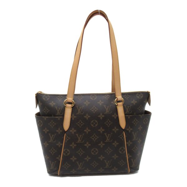 2101217850759 3 Louis Vuitton Womens Totally PM Tote Bag PVC Coated Canvas Monogram Brown