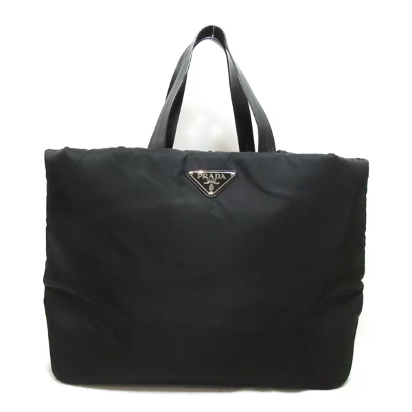 2101217864091 2 Prada Womens Nylon Tote Bag Black