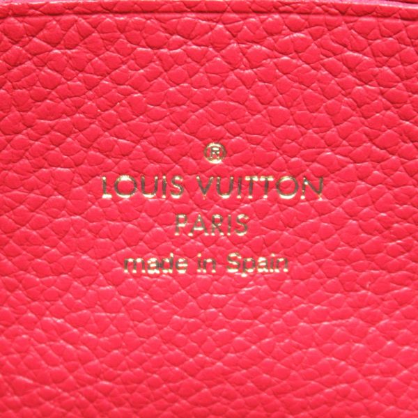 2101217869577 10 Louis Vuitton Pochette Double Zip Shoulder Bag Leather Monogram Empreinte Navy