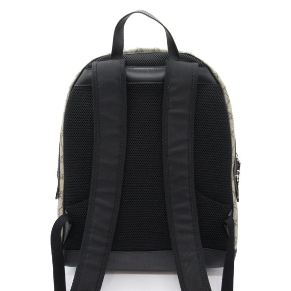 2101217871198 2 Gucci Rucksack Backpack Bag GG Canvas Beige Black