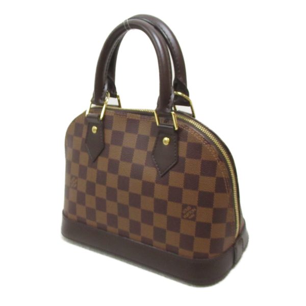 2101217882323 5 Louis Vuitton Alma BB 2way Shoulder Bag Coated Canvas Damier Brown
