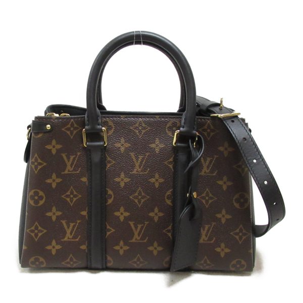 2101217883887 2 Louis Vuitton Soufflot NV BB Shoulder Bag Coated Canvas Monogram Brown