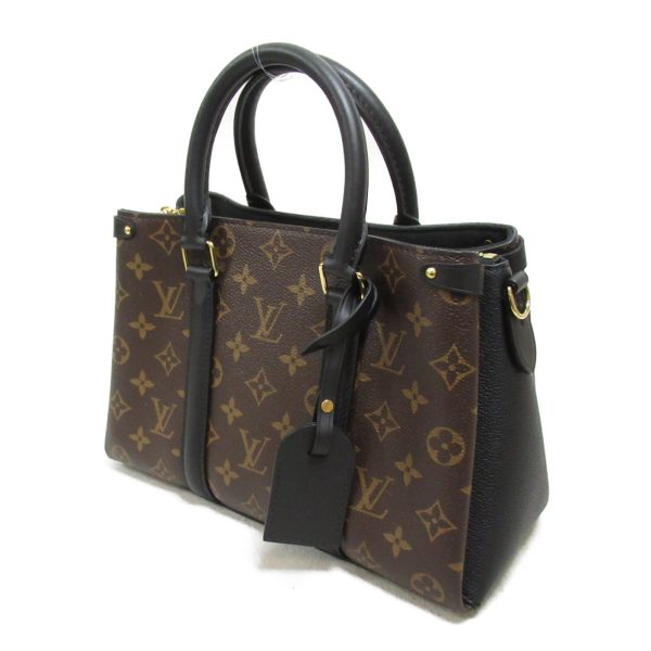 2101217883887 4 Louis Vuitton Soufflot NV BB Shoulder Bag Coated Canvas Monogram Brown