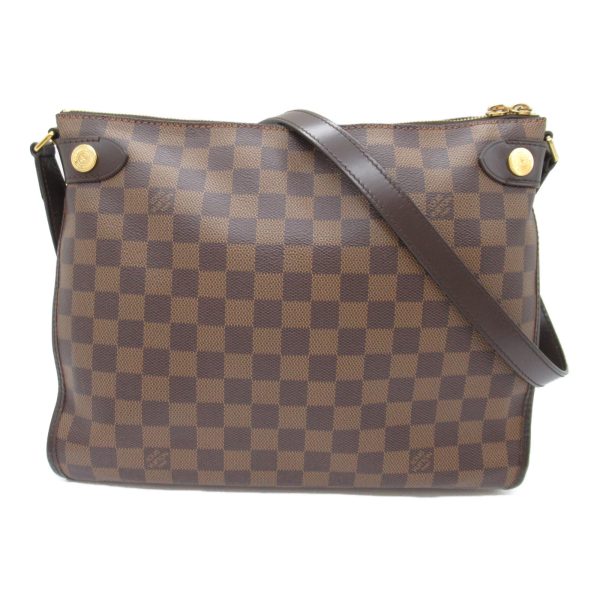 2101217883986 3 Louis Vuitton Duomo Shoulder Bag Coated Canvas Damier Brown