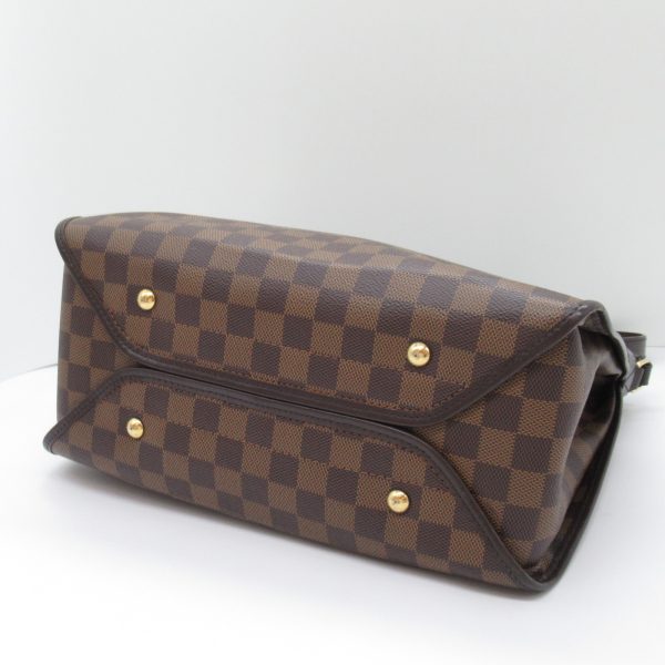 2101217883986 6 Louis Vuitton Duomo Shoulder Bag Coated Canvas Damier Brown