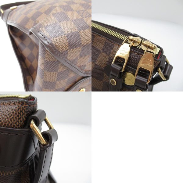 2101217883986 8c Louis Vuitton Duomo Shoulder Bag Coated Canvas Damier Brown