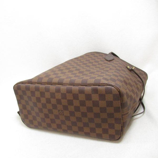 2101217884013 5 Louis Vuitton Neverfull MM Tote Bag Coated Canvas Damier Brown