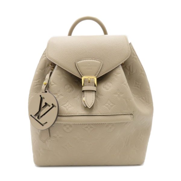 2101217884358 1 Louis Vuitton Leather Monogram Empreinte Womens Backpack Gray