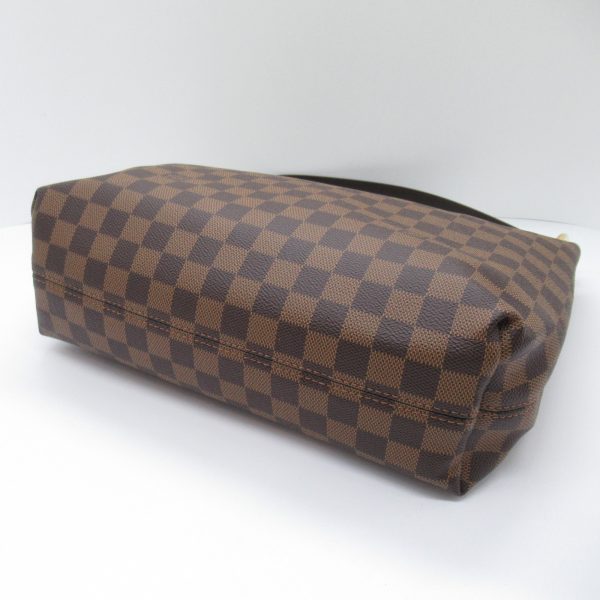 2101217884747 6 Louis Vuitton Graceful PM Shoulder Bag Coated Canvas Damier Brown
