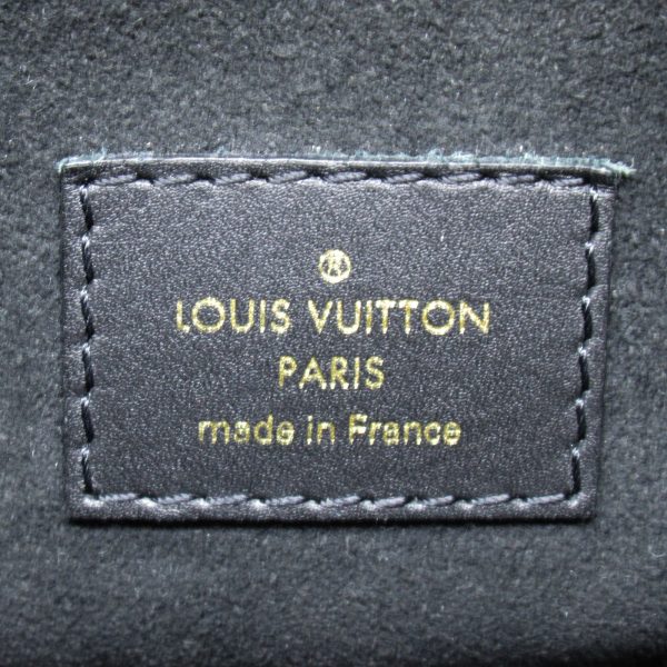 2101217884785 11 Louis Vuitton On the Go PM 2way Shoulder Bag Leather Monogram Empreinte Black