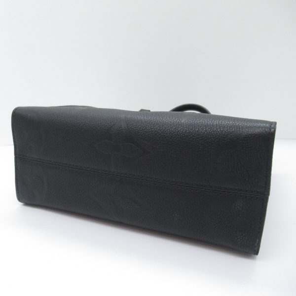 2101217884785 6 Louis Vuitton On the Go PM 2way Shoulder Bag Leather Monogram Empreinte Black