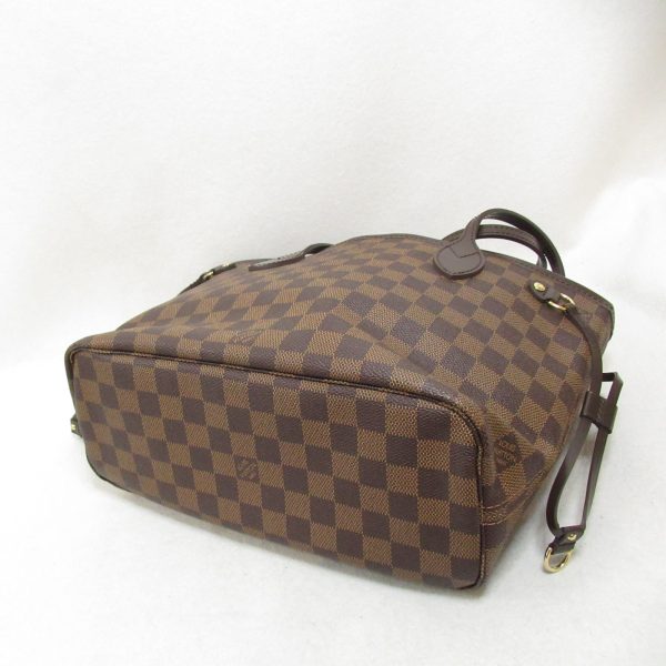 2101217885010 2 Louis Vuitton Neverfull PVC Coated Canvas Damier Womens Tote bag Brown