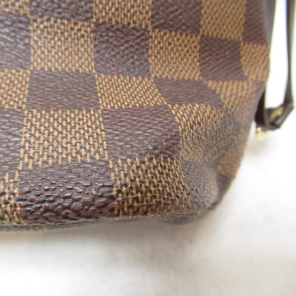 2101217885010 3 Louis Vuitton Neverfull PVC Coated Canvas Damier Womens Tote bag Brown