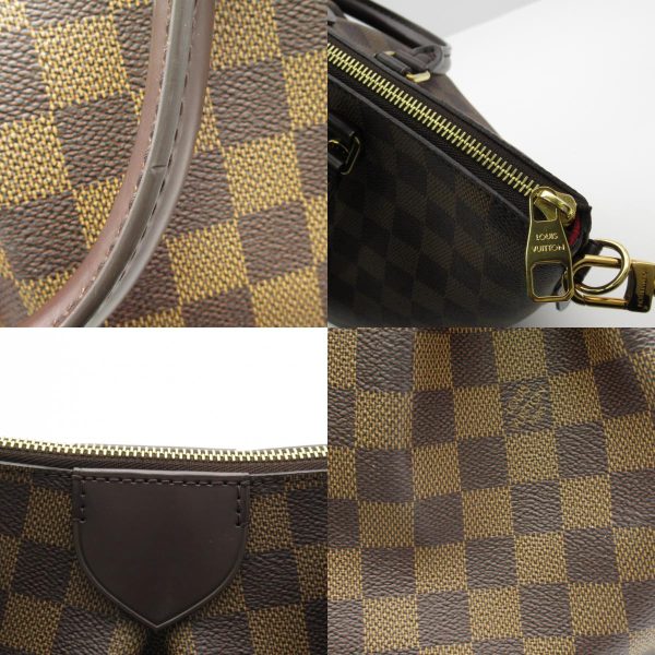 2101217885164 16c Louis Vuitton Siena PM 2way Shoulder Bag Coated Canvas Damier Brown