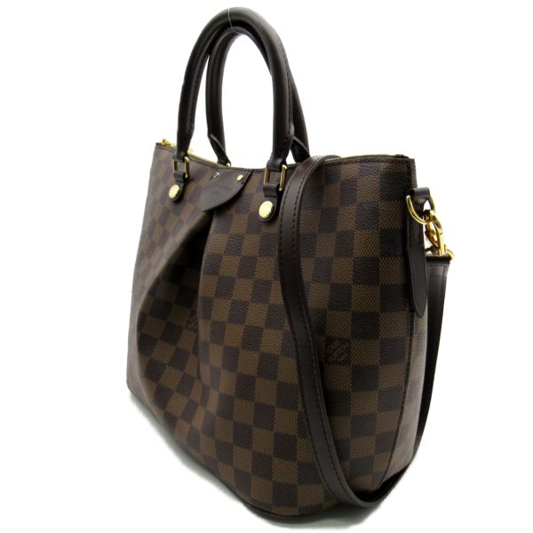 2101217885164 2 Louis Vuitton Siena PM 2way Shoulder Bag Coated Canvas Damier Brown