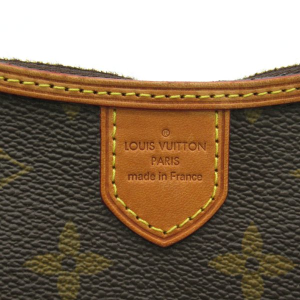 2101217885263 8 Louis Vuitton Mini Pochette Delightful Pouch With Handle Shoulder Bag PVC Coated Canvas Monogram Brown