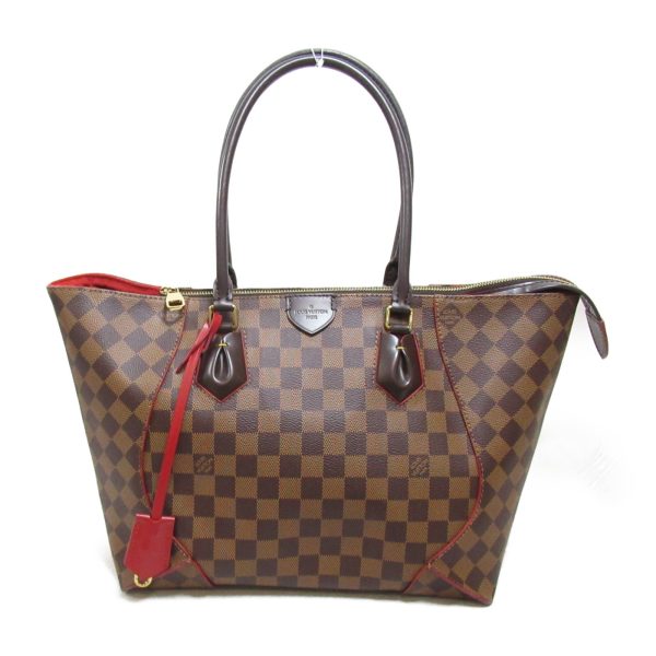 2101217885430 2 Louis Vuitton Kaisa Tote MM Tote Bag Coated Canvas Damier Brown