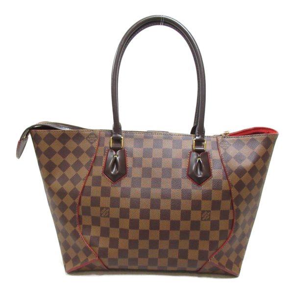 2101217885430 3 Louis Vuitton Kaisa Tote MM Tote Bag Coated Canvas Damier Brown
