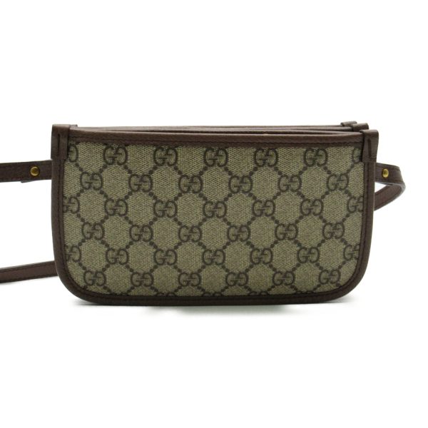 2101217885560 3 Gucci GG Supreme Shoulder Bag Coated Canvas Brown Beige