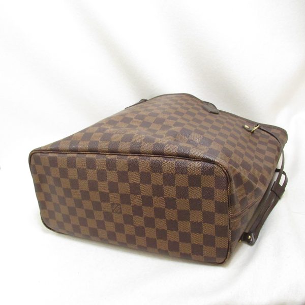 2101217885591 5 Louis Vuitton Neverfull MM Tote Bag Coated Canvas Damier Brown