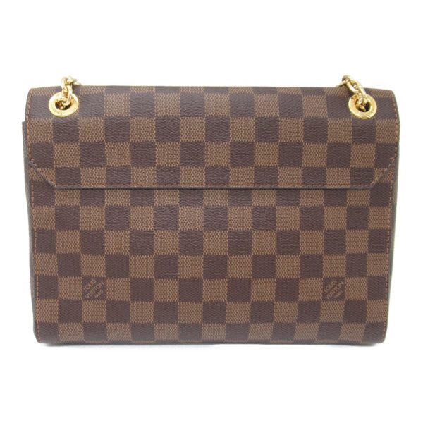 2101217886888 5 Louis Vuitton Vavin PM Tote Bag Coated Canvas Leather Damier Brown