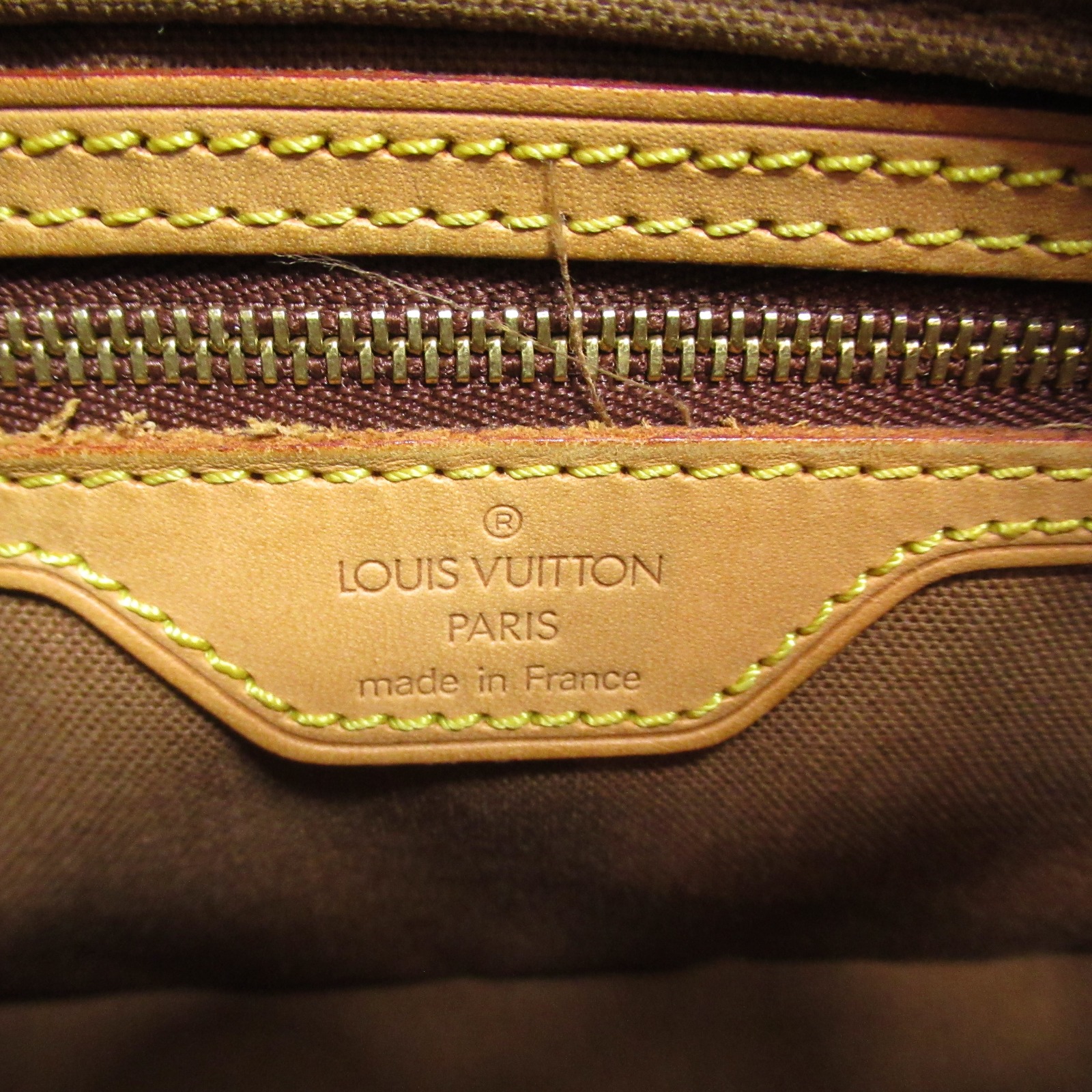 Louis Vuitton Trotter Shoulder Bag Coated Canvas Monogram Brown - Image 6