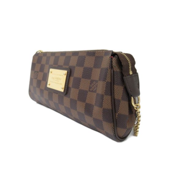 2101217888110 4 Louis Vuitton Eva 2way Shoulder Bag Coated Canvas Damier Brown