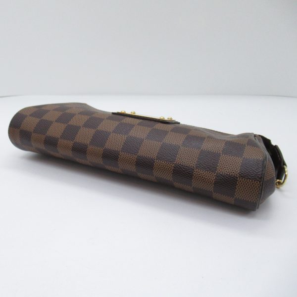 2101217888110 6 Louis Vuitton Eva 2way Shoulder Bag Coated Canvas Damier Brown