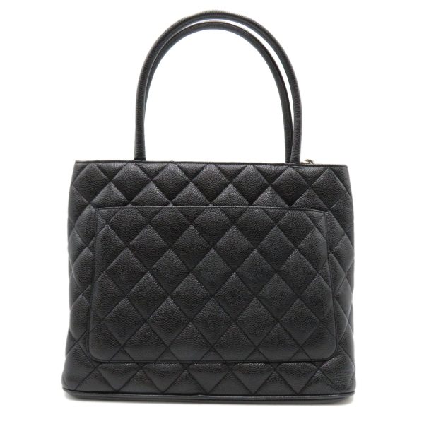 2101217888202 2 Chanel Reproduction Caviar Skin grained calf Womens Tote bag Black