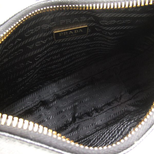 2101217888233 7 Prada Saffiano Leather Womens Shoulder Bag Black