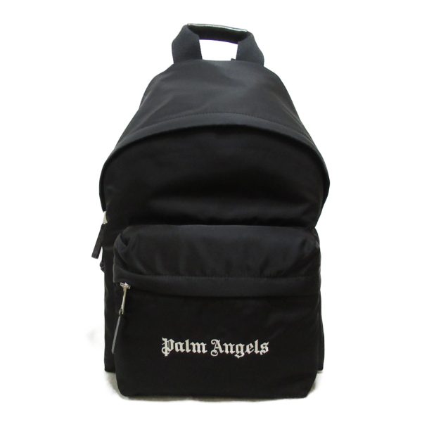 2101217895897 2 Palm Angels Nylon Mens Womens Rucksack Backpack Black