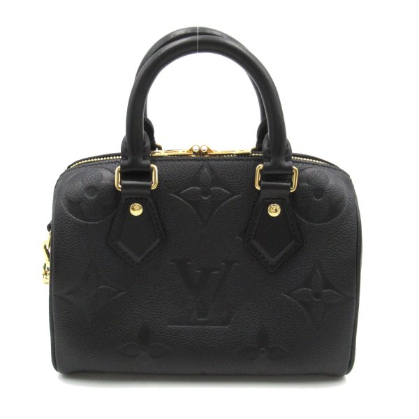 2101217896115 2 Louis Vuitton Speedy Bandouliere 20 Shoulder Bag Monogram Empreinte Black