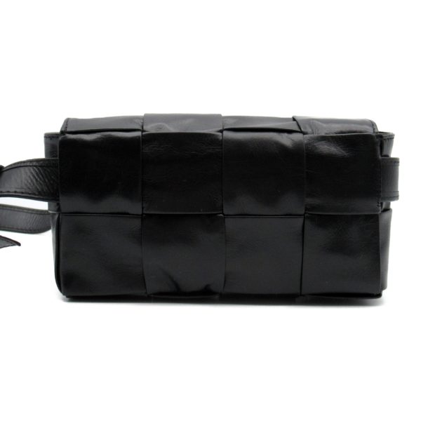 2101217896535 3 BOTTEGA VENETA waist bag body calfskin black