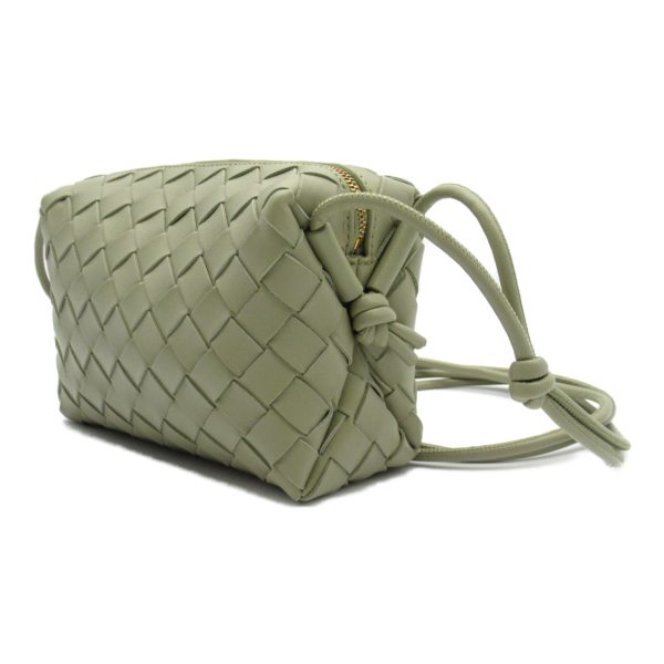 2101217896689 2 BOTTEGA VENETA Shoulder Bag Lambskin Green