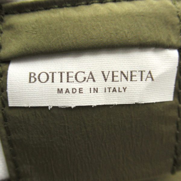 2101217896825 8 Bottega Veneta Nylon Shoulder Bag Small Padded Tech Cassette Khaki Matte