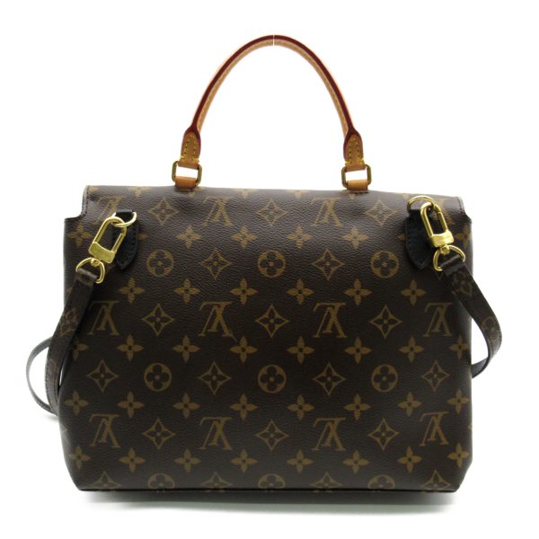 2101217898461 3 Louis Vuitton Marignan Shoulder Bag PVC Coated Canvas Monogram Brown Black