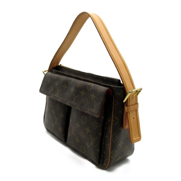 2101217898614 2 Louis Vuitton Viva Cite GM Shoulder Bag PVC Coated Canvas Monogram Brown