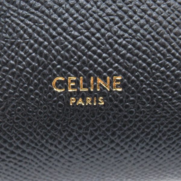 2101217899529 10 Celine 2 way Shoulder Bag Calfskin Bag Black