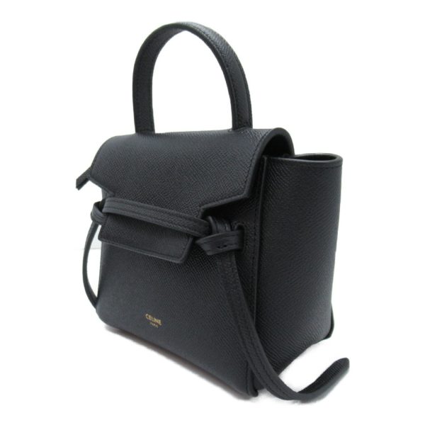 2101217899529 4 Celine 2 way Shoulder Bag Calfskin Bag Black