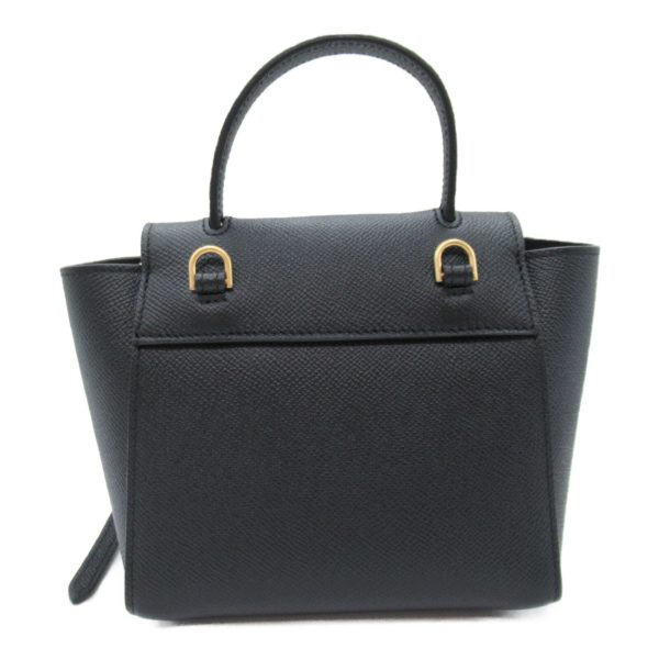 2101217899529 5 Celine 2 way Shoulder Bag Calfskin Bag Black