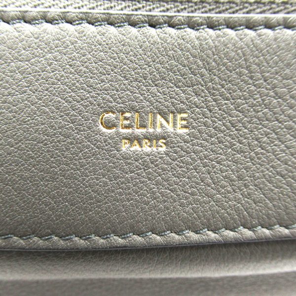 2101217899611 8 Celine Romy Calfskin Shoulder Bag Gray