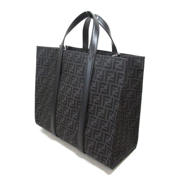 2101217899888 4 Fendi 2 Way Tote Bag Fabric Handbag Black