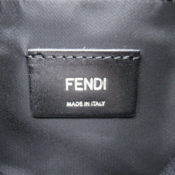 2101217899918 10 Fendi Backpack Fabric Rucksack Bag Black