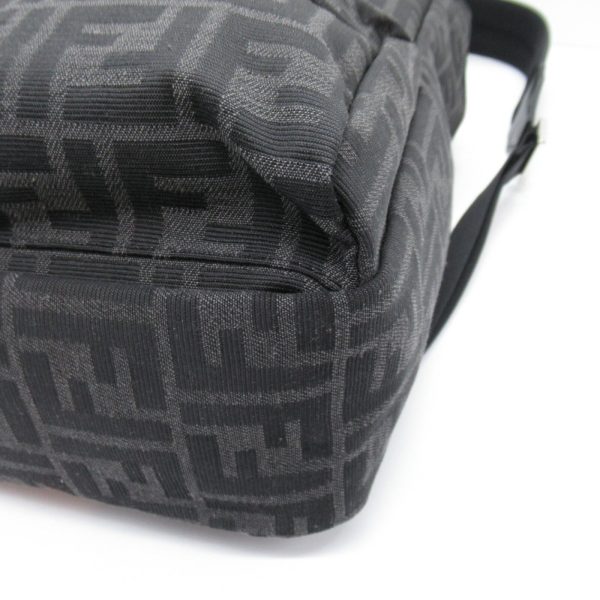 2101217899918 7 Fendi Backpack Fabric Rucksack Bag Black